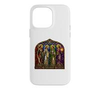 The Holy Archanges Serviteurs of The Lord Icône Art Faith Coque pour iPhone 14 Pro Max