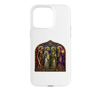 The Holy Archanges Serviteurs of The Lord Icône Art Faith Coque pour iPhone 15 Pro Max