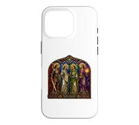 The Holy Archanges Serviteurs of The Lord Icône Art Faith Coque pour iPhone 16 Pro