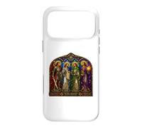 The Holy Archanges Serviteurs of The Lord Icône Art Faith Coque pour iPhone 17 Pro Max