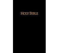 The Holy Bible Containing the Old and New Testaments: King James Version, Black Imitation Leather