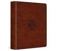 The Holy Bible: English Standard Version, Journaling Bible, Trutone, Brown, Mosaic Cross Design