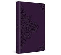 The Holy Bible: English Standard Version, Large Print Value Thinline Bible, Trutone, Lavender, Filigree Design