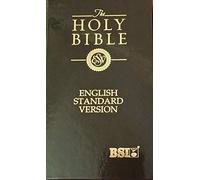 The HOLY BIBLE esv version classic look