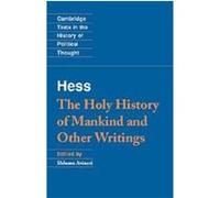 The Holy History of Mankind and Other Writings, Cambridge Texts in the History of Political Thought Shlomo Avineri (Auteur)