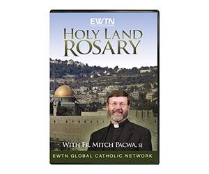THE HOLY LAND ROSARY W/ FR. MITCH PACWA*AN EWTN 1-DISC DVD