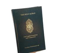 The Holy Qur'Aan Arabic Text with English Transation and Commentary