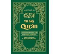The Holy Qur'an: Transliteration in Roman Script and English Translation with Arabic Text