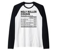 The Holy Roller Cousin Fun Cousins Hommes Femmes Réunion de Famille Manche Raglan