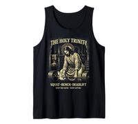 The Holy Trinity Banc de Squat soulevé de Terre Jésus Lifter Débardeur