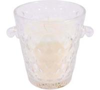 The Home Deco Factory - Bougie parfumée senteur figue seau ciselé 13.7 cm G