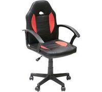 The Home Deco Factory - Chaise de bureau Racer obli Noir G