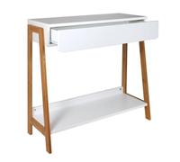 The Home Deco Factory Console scandinave en Bois avec tiroir Ida
