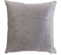 The Home Deco Factory - Coussin design géométrique Blush - L. 40 x l. 40 cm - Gris - Blush Gris clair