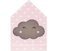 The Home Deco Factory - Décoration lumineuse pour enfant Nuage - Rose - Baby Rose