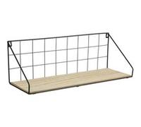 The Home Deco Factory - Etagère filaire en bois et métal 45 cm Noir G