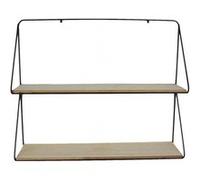 The Home Deco Factory - Etagère murale filaire 2 plateaux NC G