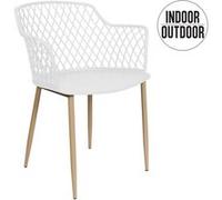 Lot De 2 Fauteuils MALAGA Blanc Blanc