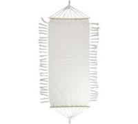 The Home Deco Factory - Hamac beige à franges Terre inconnue 285 x 90 cm Beige G