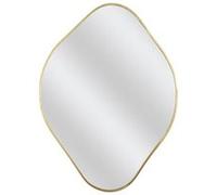 The Home Deco Factory - Miroir contour doré Losange Come Doré