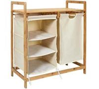 Rangement Etagère Et Panier Beige Home Deco Factory