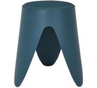 The Home Deco Factory - Tabouret d'appoint empilable Emma - Bleu canard - Emma Bleu G