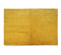 The Home Deco Factory - Tapis fin imitation fourrure 120 x 170 cm jaune moutarde jaune moutarde G