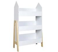 The Home Deco Kids - Bibliothèque enfant en bois Gabriel Blanc G