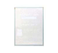 The Home Deco Kids - Cadre enfant Les règles de ma chambre Bleu