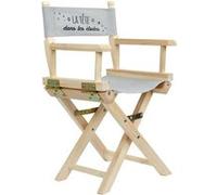 The Home Deco Kids - Chaise metteur en scène pour enfant gris Gris G