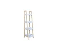 The Home Deco Kids - Etagère enfant en bois 30 cm 4 plateaux Tim Blanc G