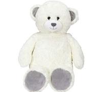 Peluche Enfant "Ours" 90cm Blanc & Gris