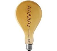 The Home Deco Light - Ampoule goutte d'eau à led spirale ambrée 16 cm Unitaire Ambré G