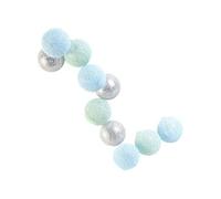 The Home Deco Light - Guirlande lumineuse boules colorï¿½es 10 LED 1,92 m bleu, gris, vert