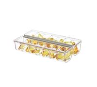 The Home Edit by iDesign, Organiseur de médicaments 14 compartiments en plastique recy vec étiquette