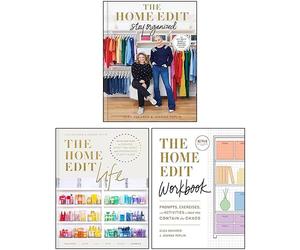 The Home Edit Stay Organized, The Home Edit Life, The Home Edit Workbook By Clea Shearer and Joanna Teplin 3 Books Collection Set