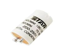 The Home Fusion Company Lot de 4 ou 10 interrupteurs de démarrage FS-U pour tube fluorescent 4-80 W ou 75-125 W