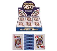 The Home Fusion Company Paquet de Couvert de Plastique Cartes à Jouer - Style Classique Jeu de Cartes