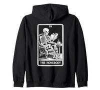 The Homebody Tarot Card Indoorsy Men Introverti Sweat à Capuche