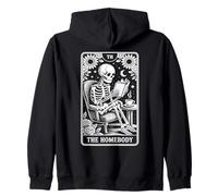 The Homebody Tarot Indoorsy Antisocial Introverti Sweat à Capuche