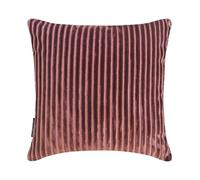 The HomeCentric Housse de coussin décorative 35 x 35 cm, en velours côtelé et à rayures modernes, pour canapé, sofa, chambre à coucher et salon, design moderne - Lignes de vin