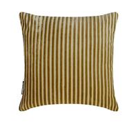 The HomeCentric Housse de coussin décorative beige 55 x 55 cm, en velours côtelé et à rayures modernes, pour canapé, chambre à coucher et salon, design moderne - Lignes beiges