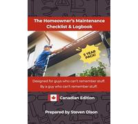 The Homeowners Maintenance Checklist & Logbook - Canadian Edition - 5 Year Pack