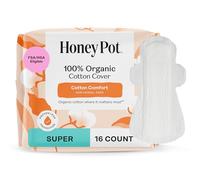 The Honey Pot Company, Lot de 16 compresses non végétales avec ailettes