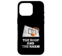 The Hoop and The Harm B-Ball Player Foul Design Coque pour iPhone 16 Pro