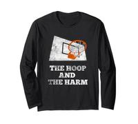 The Hoop and The Harm B-Ball Player Foul Design Manche Longue