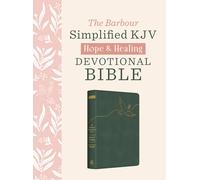 The Hope & Healing Devotional Bible: Barbour Simplified King James Version, Dark Sage Doves