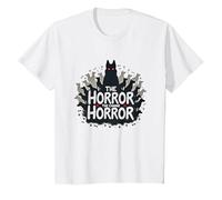 The Horror, The Canine Horror - They Eating The Dogs T-Shirt, Enfant, Blanc, 2 Ans