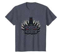The Horror, The Canine Horror - They Eating The Dogs T-Shirt, Enfant, Bleu Chiné, 2 Ans