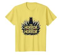 The Horror, The Canine Horror - They Eating The Dogs T-Shirt, Enfant, Citron, 6 Ans